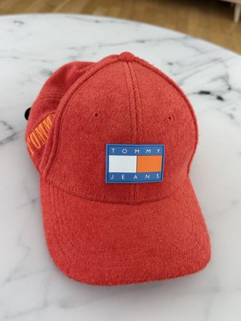 Tommy Jeans Kappe Orange guter Zustand