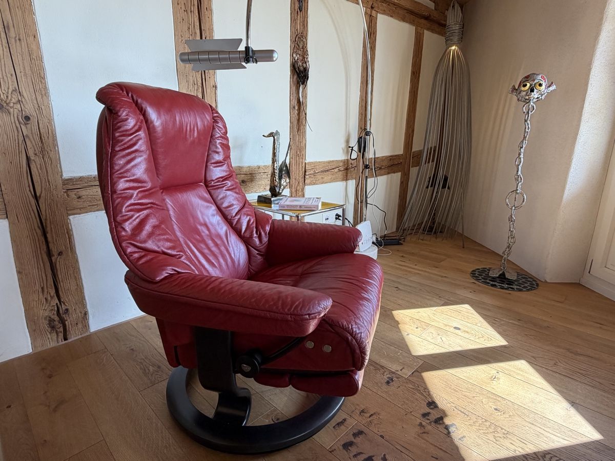 Stressless Fauteuils: Stressless Reno Leder elektrisch – D'occasion à Wiedlisbach par Fine-Arts 5