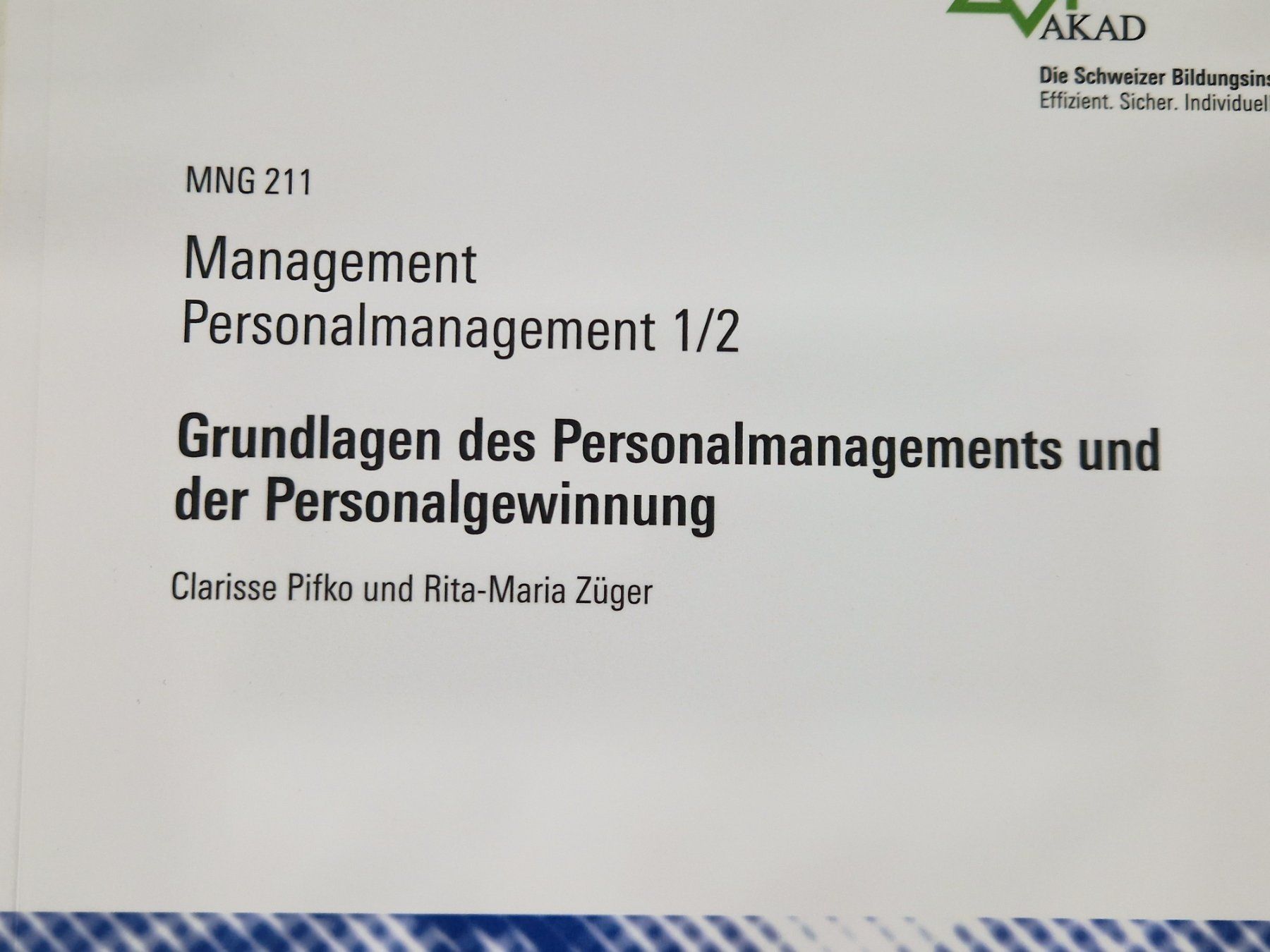 Libri: Personalmanagement 1/2 – Usato da Muhen venduto da Restwert_Muhen 2