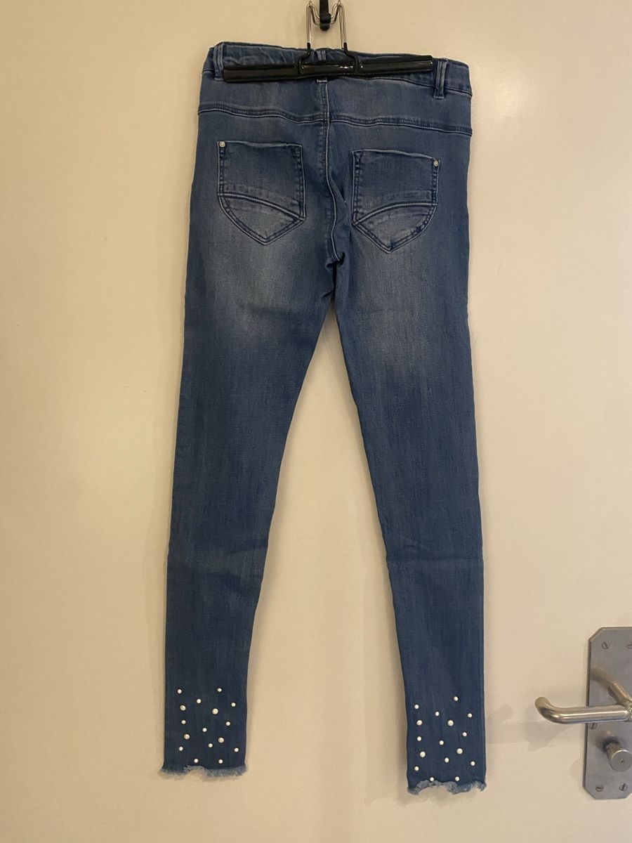 Name It Pantaloni: Mädchen Name it Jeans mit Perlen, Gr. 164 – Usato da Hünenberg See venduto da lar_9zjk 3