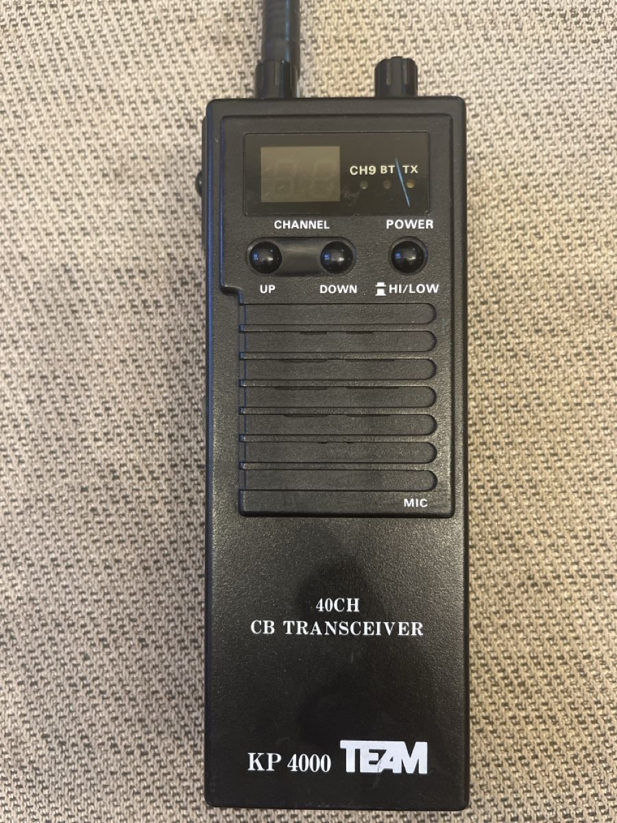 Radiocomunicazione: TEAM KP 4000 CB Transceiver 40CH – Usato da Rheinau venduto da Stoller. 1