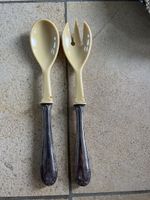 Vintage Salatbesteck, Wellner Design, Top Zustand!