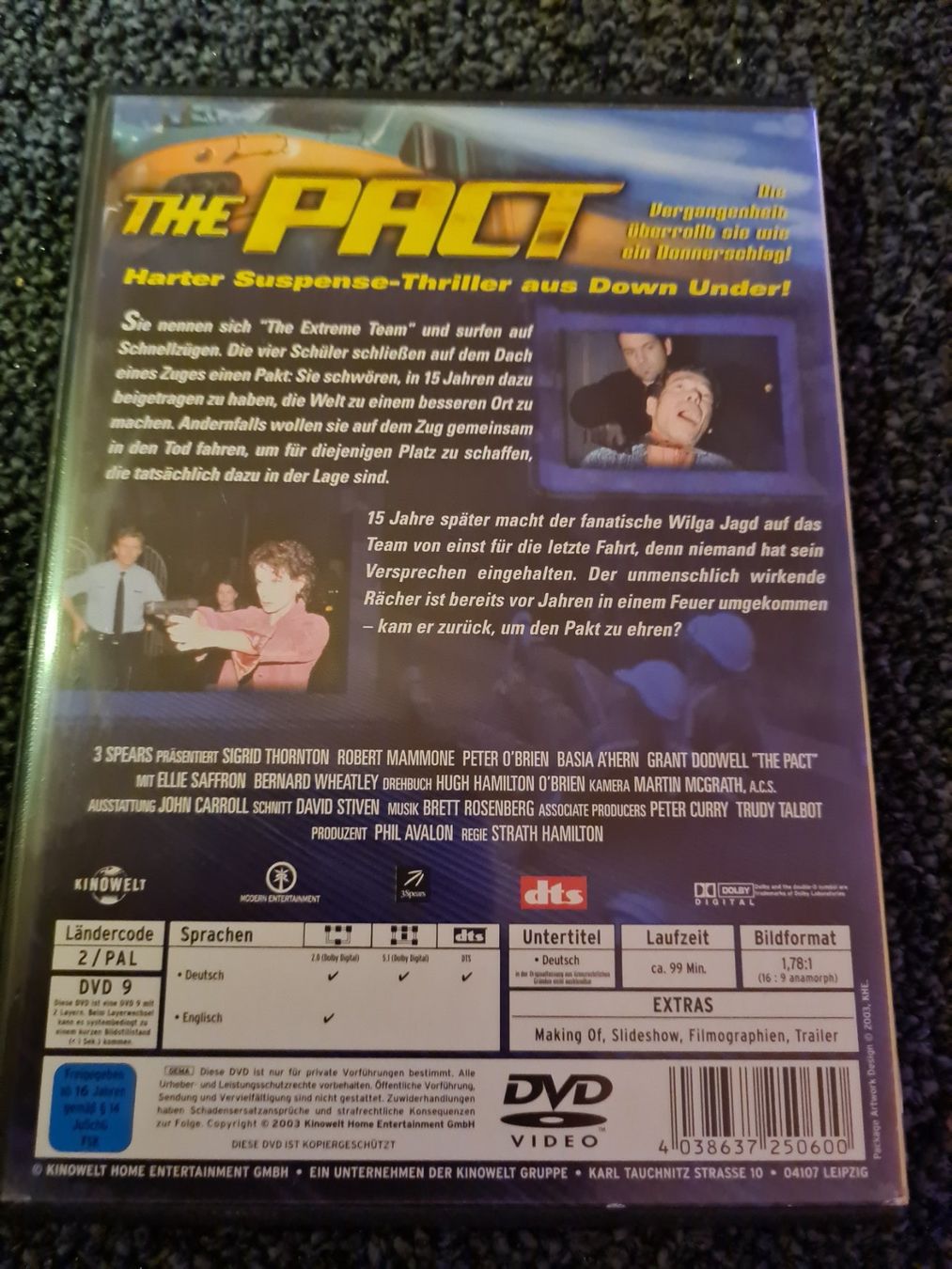 Tutti i DVDs: THE PACT(12414) – Usato da Ruswil venduto da jan_bxl5 1