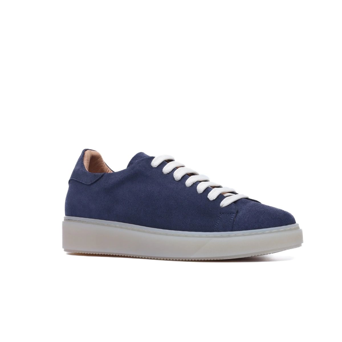 Scarpe da uomo: Premium Sneaker aus blauem Wildleder – Nuovo (secondo la descrizione) da Wittenbach venduto da bes_k8vr 4