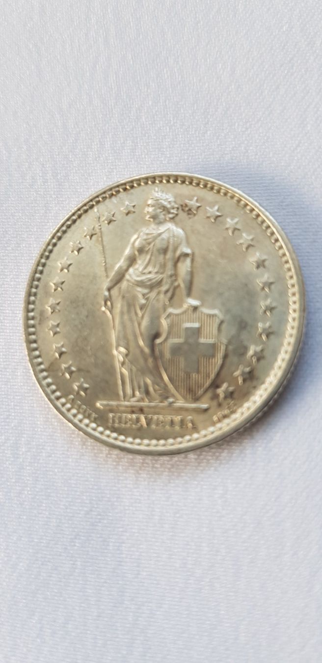 Tutti le monete: 2 Franken 1909 Schweiz – Usato da Dällikon venduto da Toyfan 3