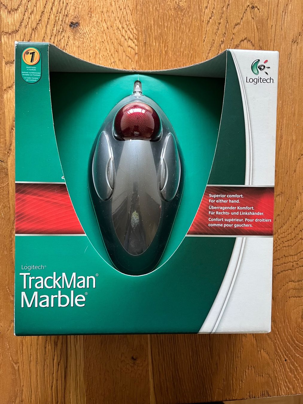 Logitech Maus: TrackMan Marble Logitech Maus – Gebraucht aus Meilen von Mofline