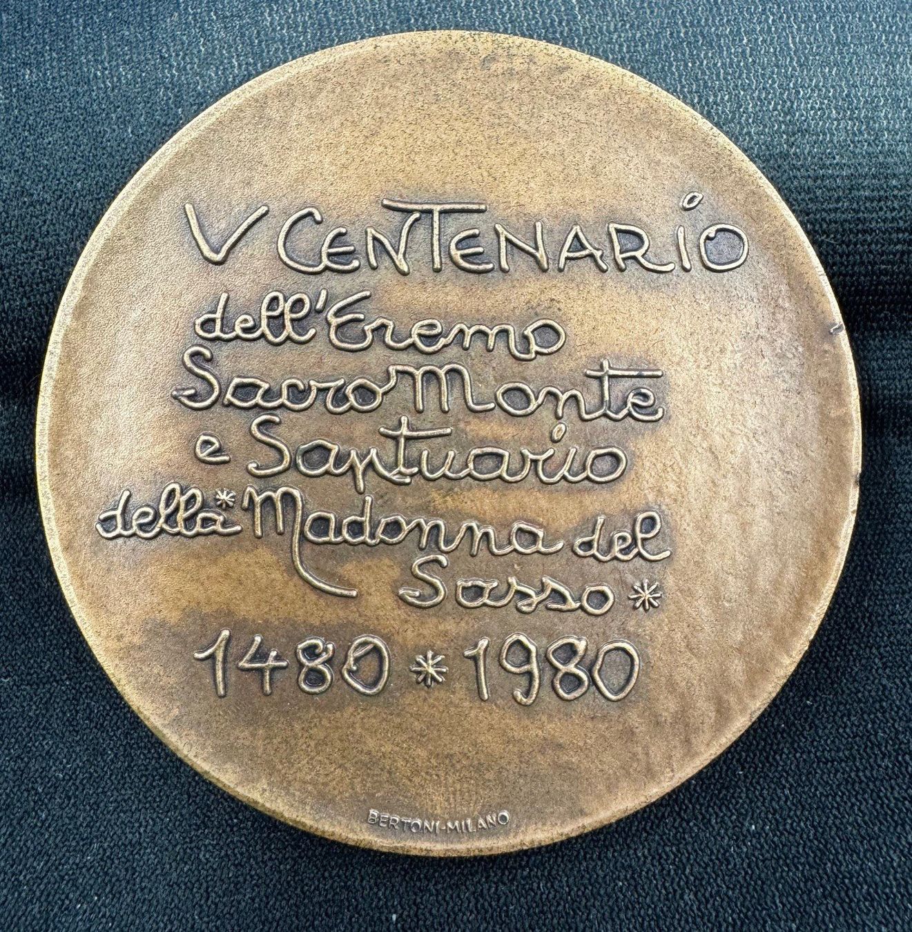 Medaglie: Madonna del Sasso 1980 – Usato da Meilen venduto da coins4sale 1