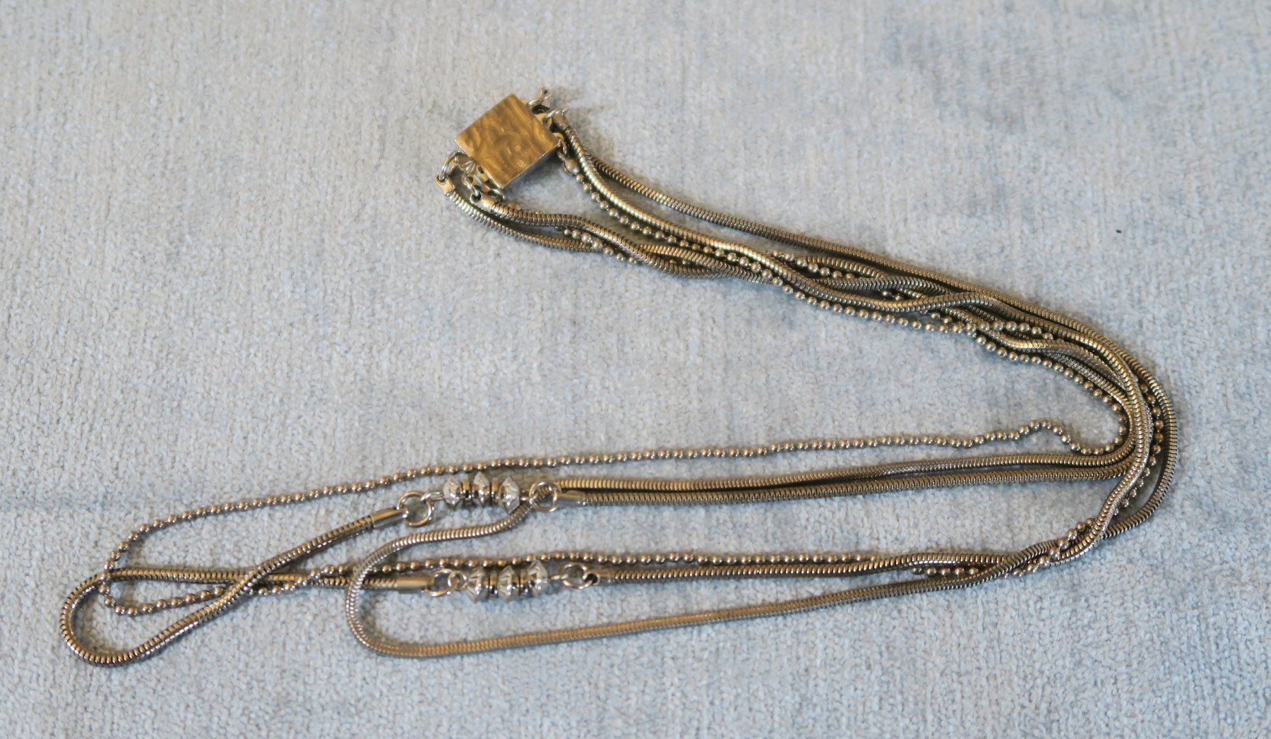 Catenine: Metallkette 3 Reihen – Usato da Brittnau venduto da marlenestone 2