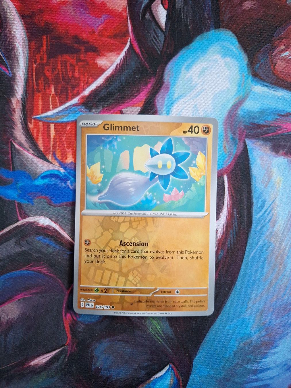 Pokémon Carte collezionabili: Glimmet - Reverse Holo - Pokemon Paldea Evolved – Usato da Altstätten SG venduto da GGsGameshop