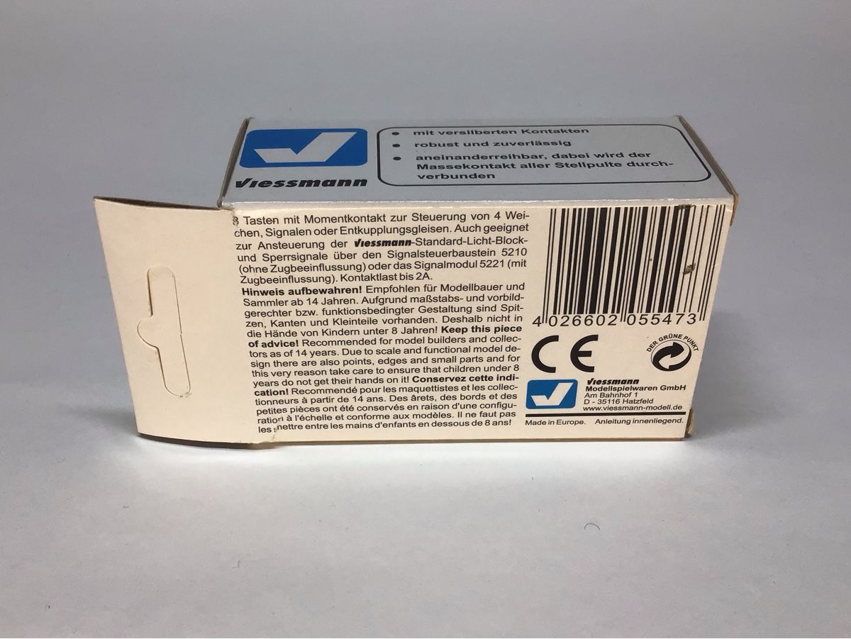 Viessmann Modellini di ferrovie: Viessmann 5547 Universal Stellpult neu – Nuovo e nell'imballaggio originale da Balgach venduto da zoe038 2
