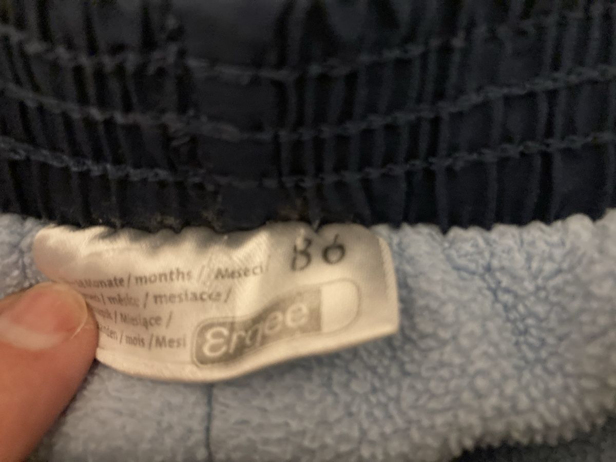 Hosen: 2 pantalons doubles t. 80-86 – Gebraucht aus Genève von Eschindler 1