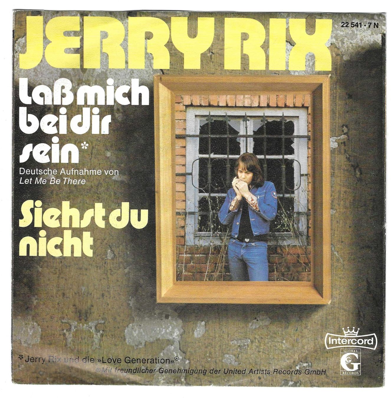 Dischi in vinile: JERRY RIX  -  LAB MICH BEI DIR SEIN  + 1 – Usato da Bex venduto da Giorgiob