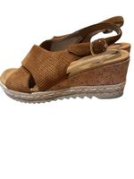 GABOR Sandalen, Grösse 39, cognac-braun, Top-Zustand