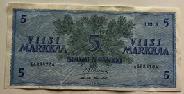 Finnland 5 Markkaa 1963