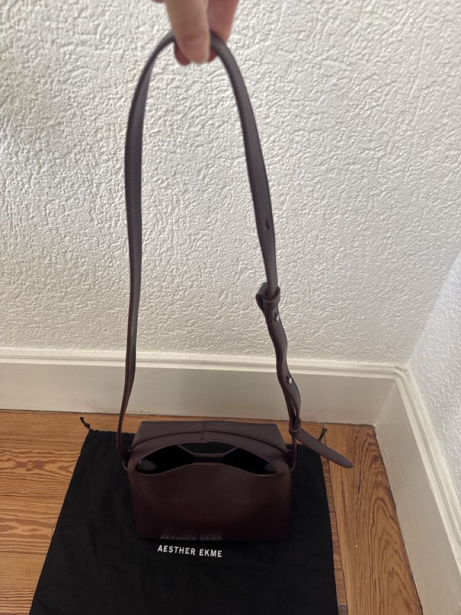 Borse da donna: AESTHER EKME Sac à main "Mini sac" bordeaux – Usato da Les Acacias venduto da Janar 5
