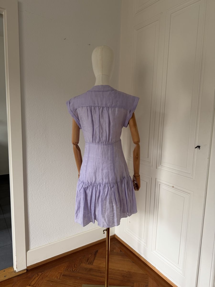 Sandro Vestiti: Sandro Dress - Lilac - Size 36 - BNWT! – Nuovo (secondo la descrizione) da Genève venduto da nba_l98n 5