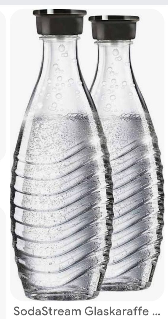 Sodastream Altro per la casa: Zwei neue Soda Stream Glaskaraffen – Nuovo (secondo la descrizione) da Bonaduz venduto da Kr12pn