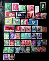 ALLEMAGNE RDA TIMBRES OBLITÉRÉS 1954-1959 /T339