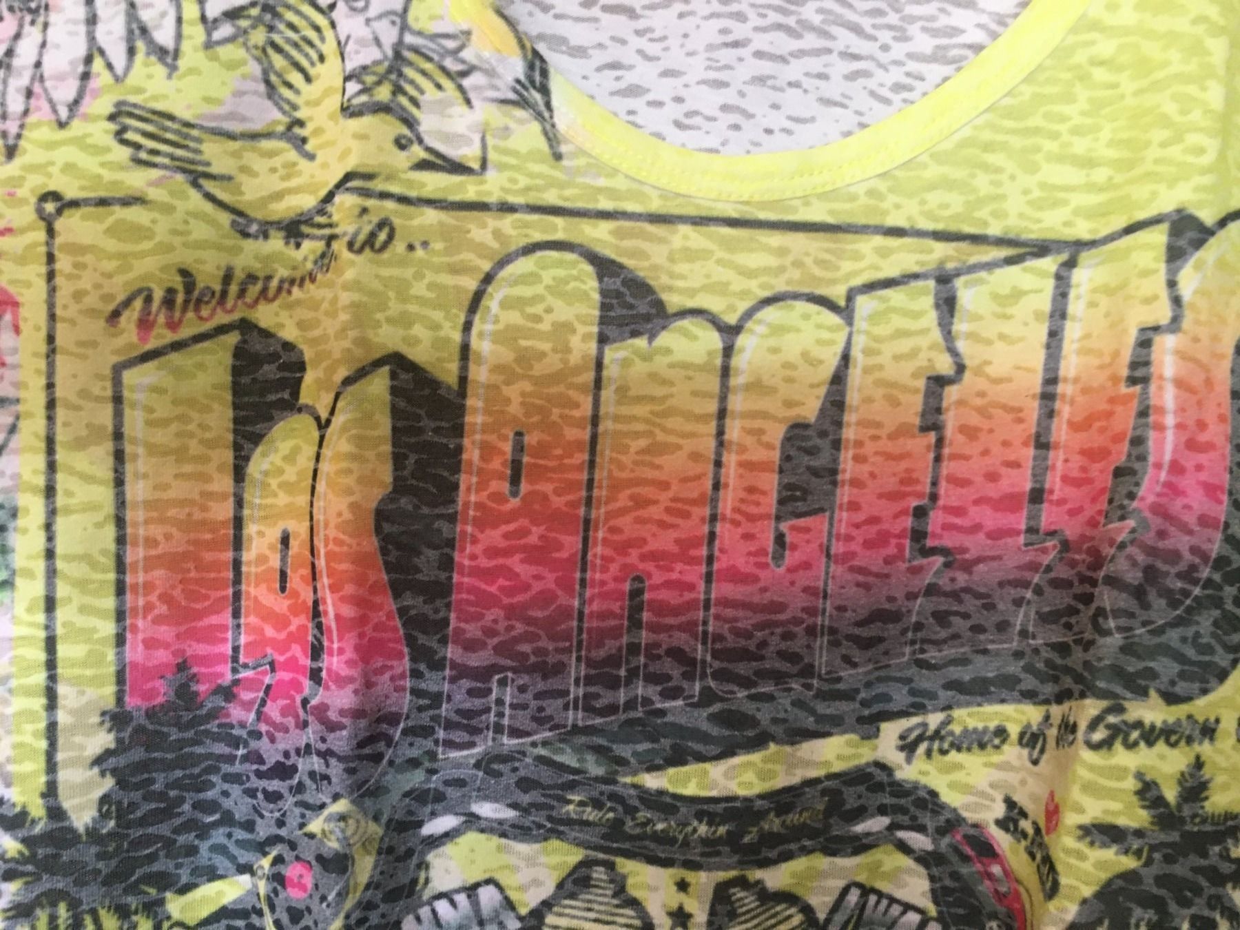 T-shirt: LOS ANGELES T-Shirt, Gr. 38 – Usato da Arni AG venduto da Mimo007 1