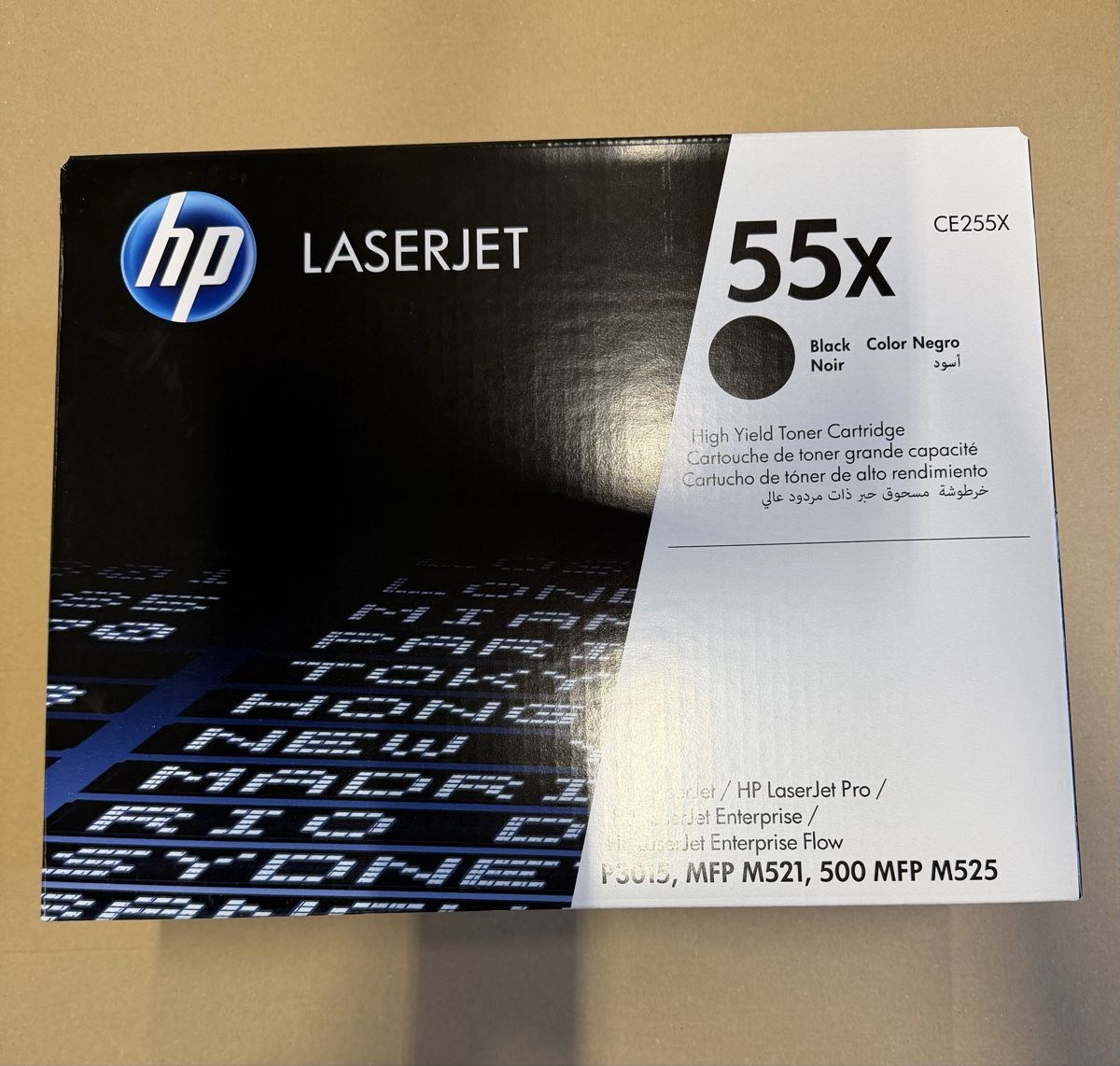 Hewlett Packard Druckerpatronen & Toner: HP 55x CE255X schwarz – Neu und originalverpackt aus Ostermundigen von vekivali