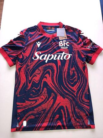 FC Bologna Fussballtrikot 24/25 Macron Gr.L Neu