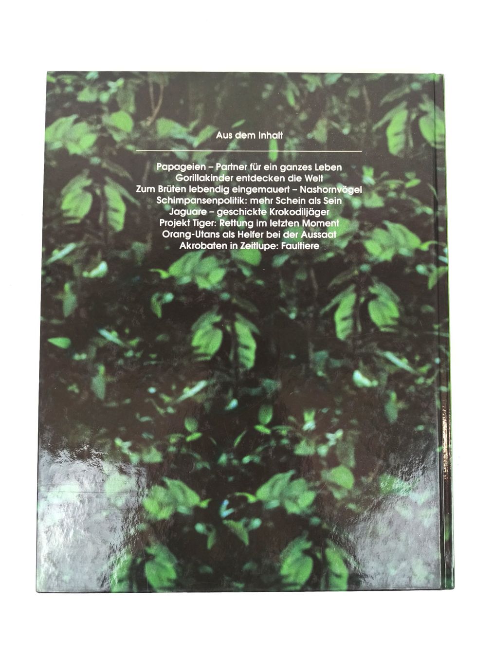 Bücher: BUCH Tiere der Regenwälder – Gebraucht aus Schaffhausen von Restwert_SH 1