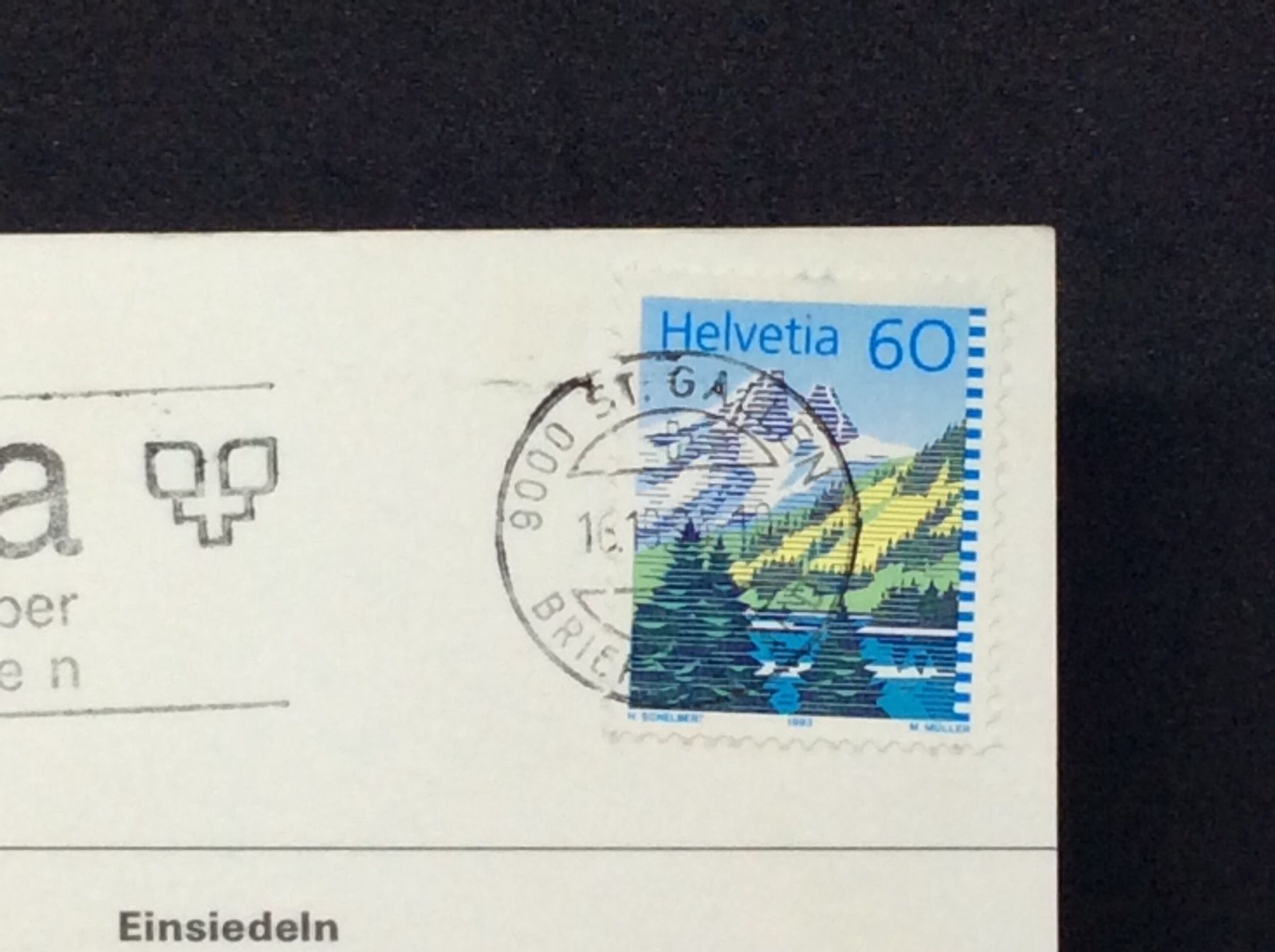 Cartes postales: Einsiedeln Klosterkirche – D'occasion à Widnau par Brusi9 1