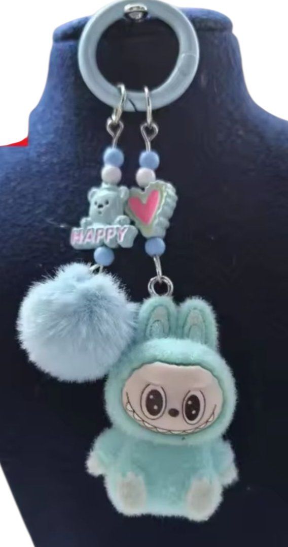 Portachiavi: Labubu monsters Porte-clé pompon au choix – Nuovo e nell'imballaggio originale da St-Imier venduto da goodber 5