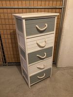 Kommode mit 5 Schubladen, gebraucht