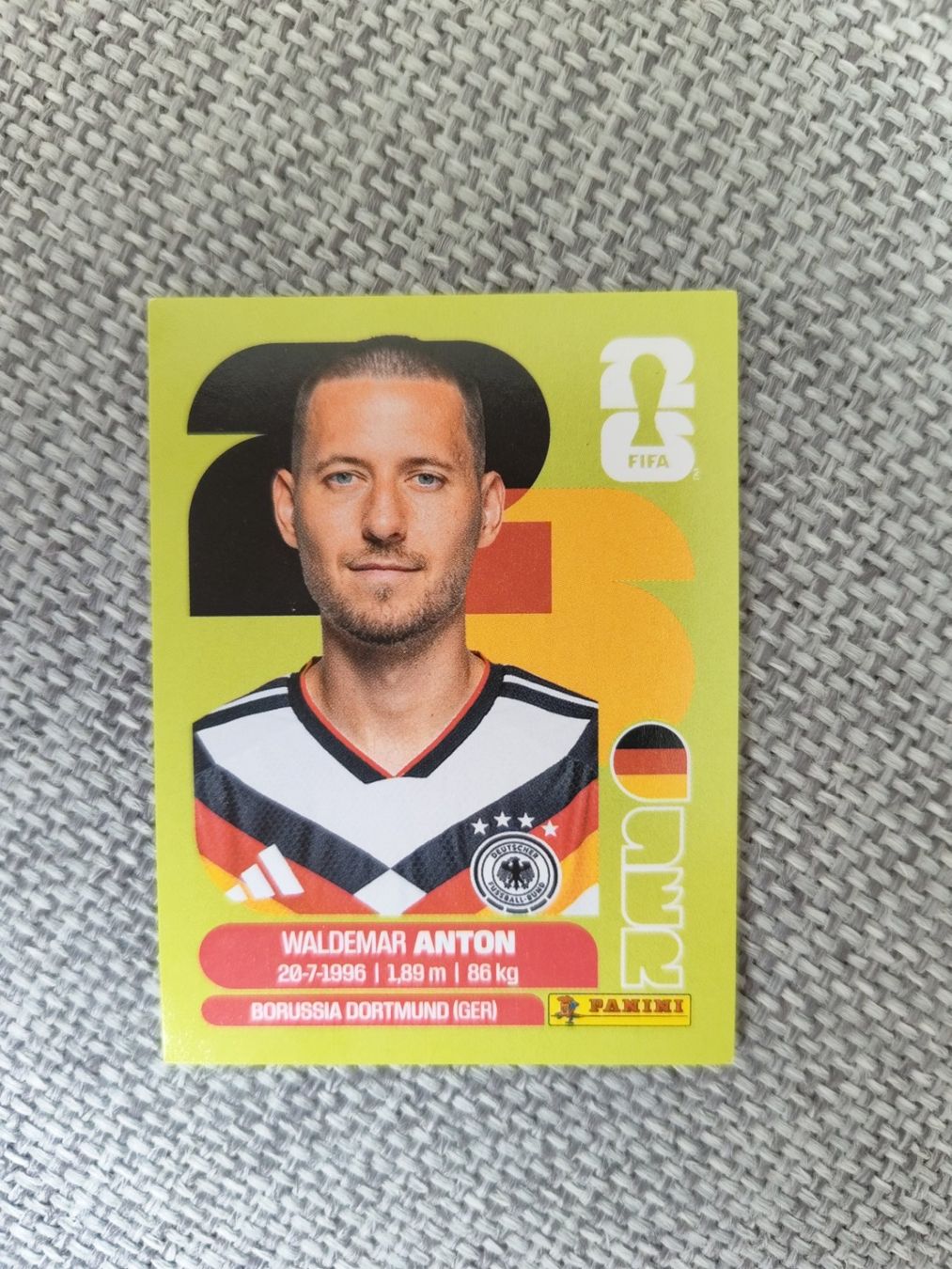 Panini Carte collezionabili: Panini WM 2026  GER 7,  Waldemar Anton – Usato da Aarburg venduto da gloeckgloeck