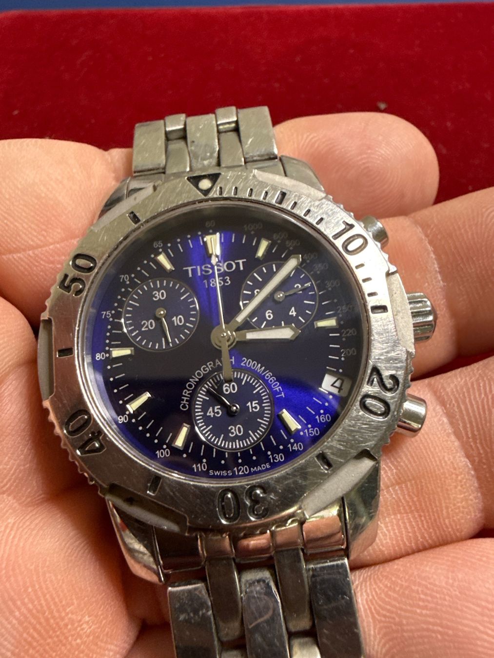 Tissot Montres: Tissot Chronograph 39.5 mm – D'occasion à Pfeffingen par Allhandelklgwatches