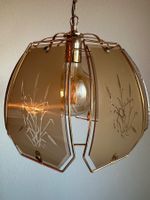 Vintage Hängelampe aus Glas