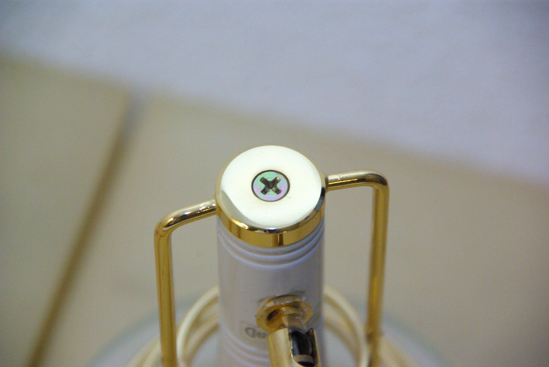 Lampadari & plafoniere: Deckenleuchte mit 2 Spot's, weiss-gold – Nuovo (secondo la descrizione) da Herisau venduto da Cevianer1844 4
