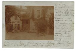 Laconnex - Genève - Café - echte Foto-AK - 1904 - Rarität !