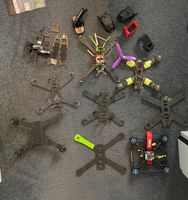 Grosses FPV Drohnen Ersatzteil-Paket | Carbon Frames usw.