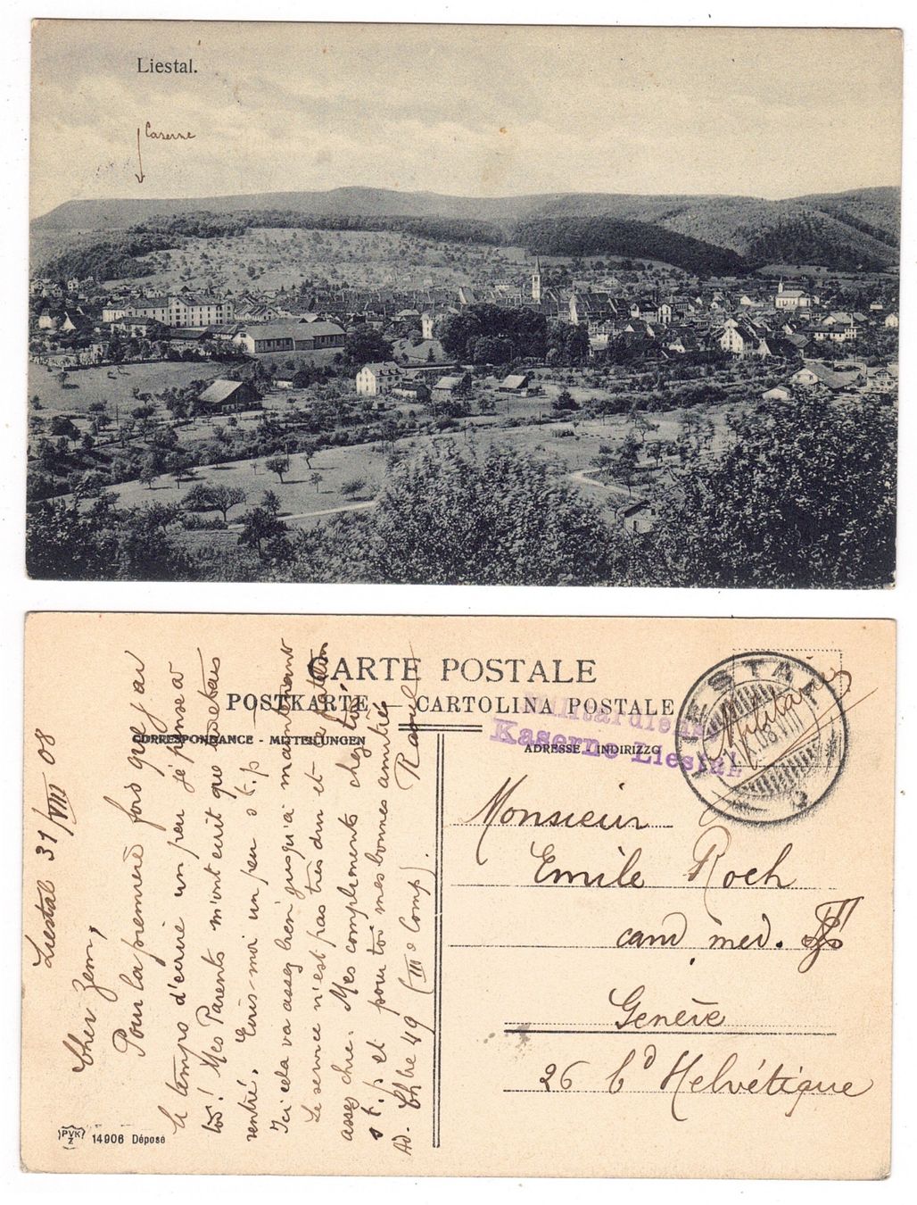 Cartes postales: Liestal – D'occasion à La Tour-de-Peilz par amjust