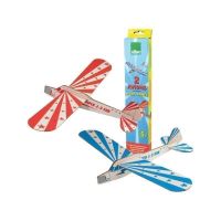 Vilac 2 Flieger, Balsaholz, rot/blau,neu