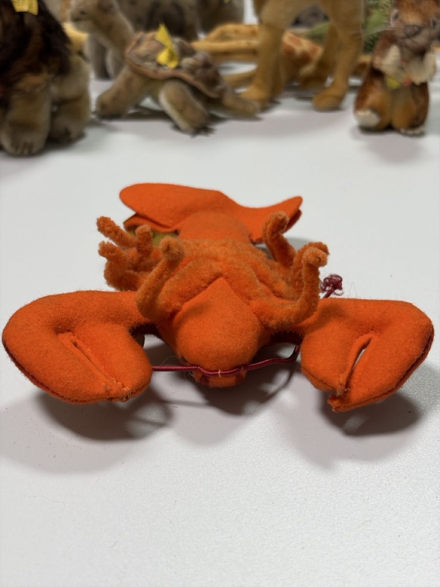Steiff Giocattoli: Steiff Krabbe "Crabby" Made in Germany 100% Wolle – Usato da Dietikon venduto da cre8different 6