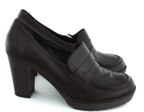 Chaussures femmes: Pumps aus Leder Gr. 39 Braun – Neuf avec emballage d'origine à Lausen par Zotty1
