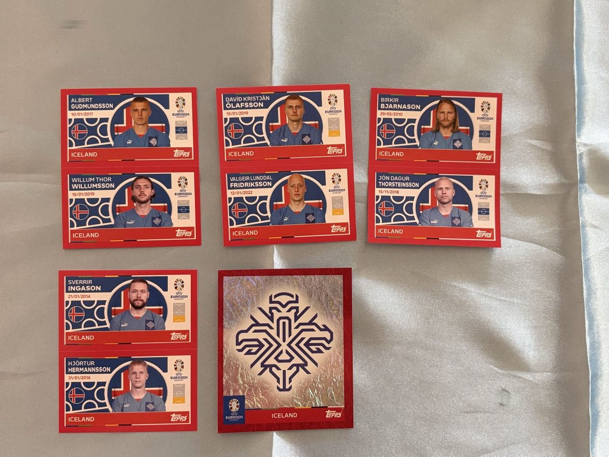 Topps Cartes à collectionner: Iceland Topps EM 2024 – Neuf (Voir description) à Luzern par jas_bd2h