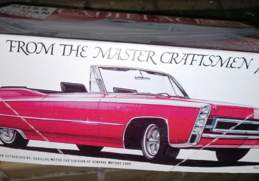 Jo-Han Cadillac Deville Convertible 1968 Bausatz 1:25 (Neu (gemäss