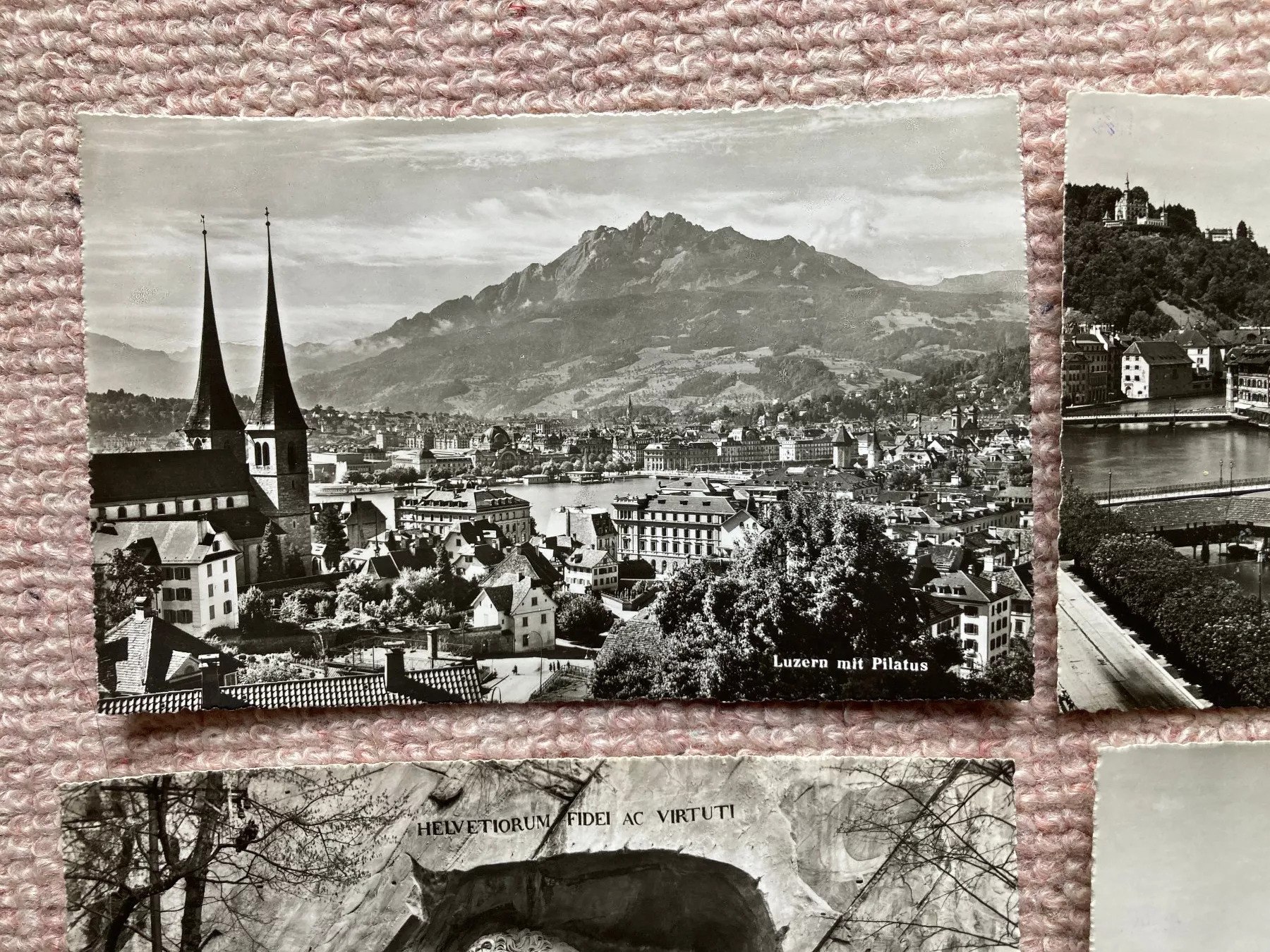 Ansichtskarten: 4 alte Ansichtskarten von Luzern – Gebraucht aus Lütisburg von wiesenpippau 1
