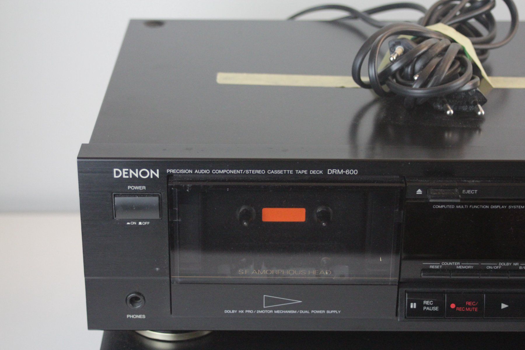 Denon Amplificatori: Denon Hi-Fi Set DRA-565RD & DRM-600 – Usato da Basel venduto da IRMAundFRED 3