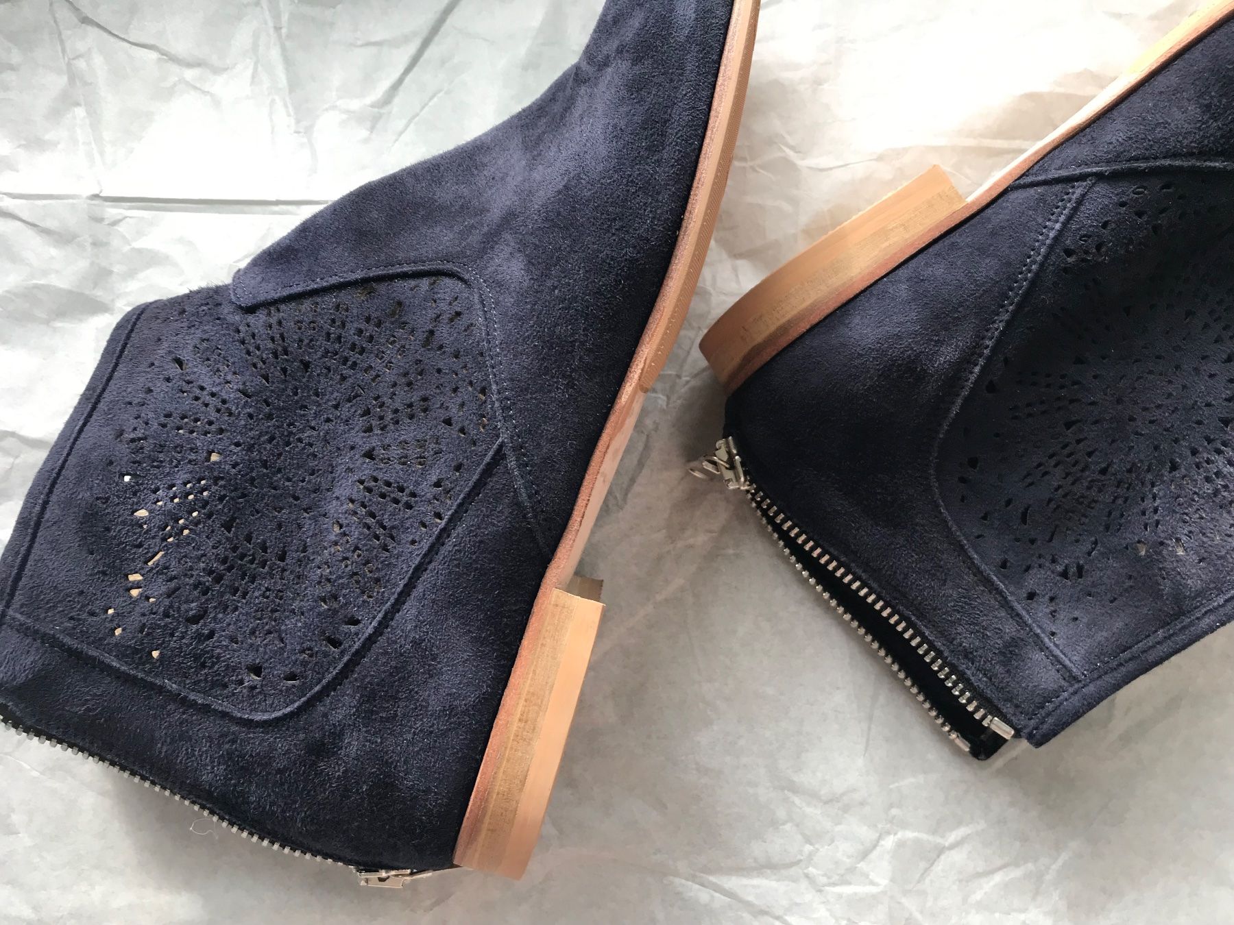 Scarpe da donna: Stiefelette blau Eduardo Beni – Usato da Niederteufen venduto da mix18 2