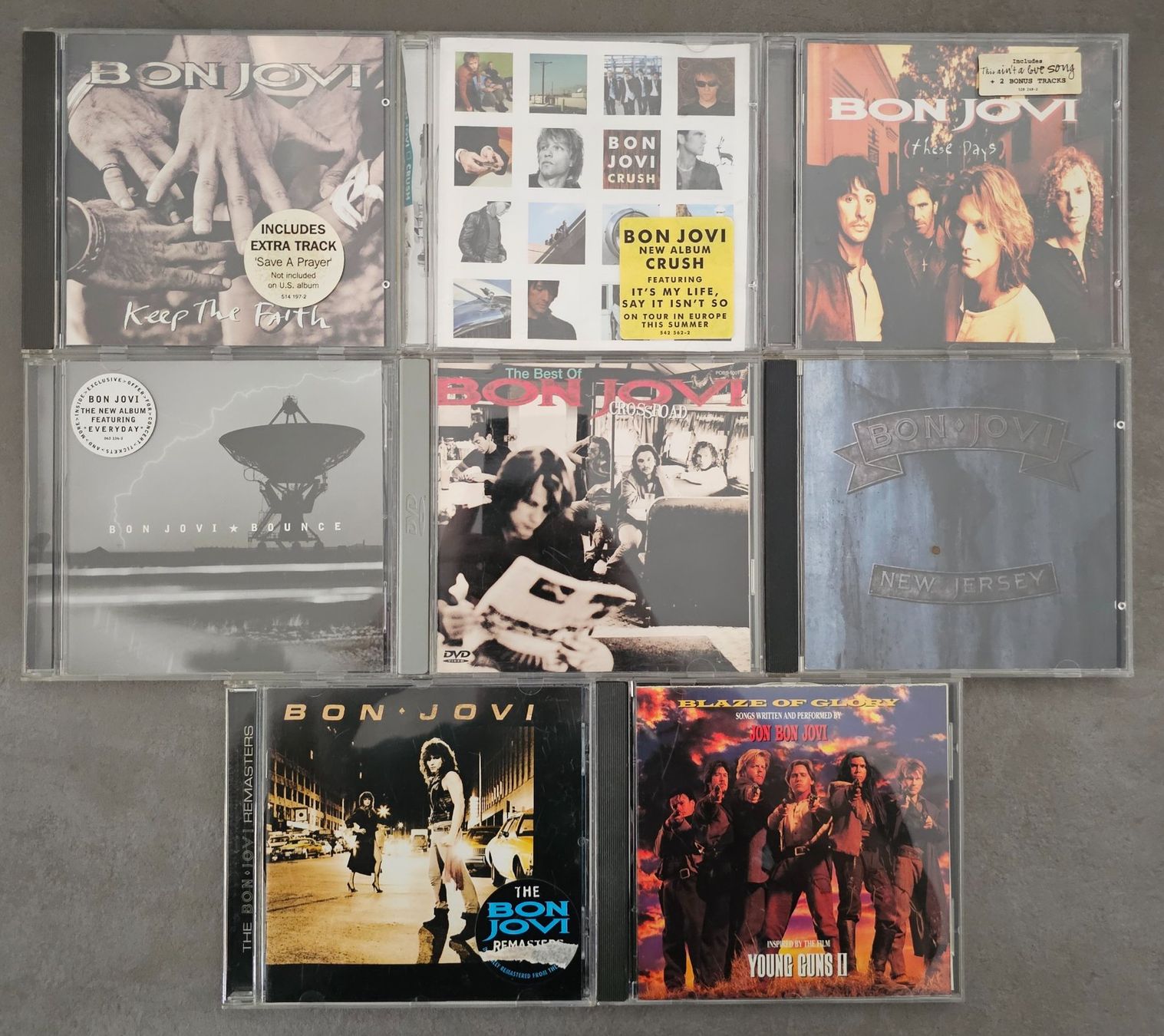 CD: Bon Jovi CD's – Usato da Unterkulm venduto da Chaplyn2018