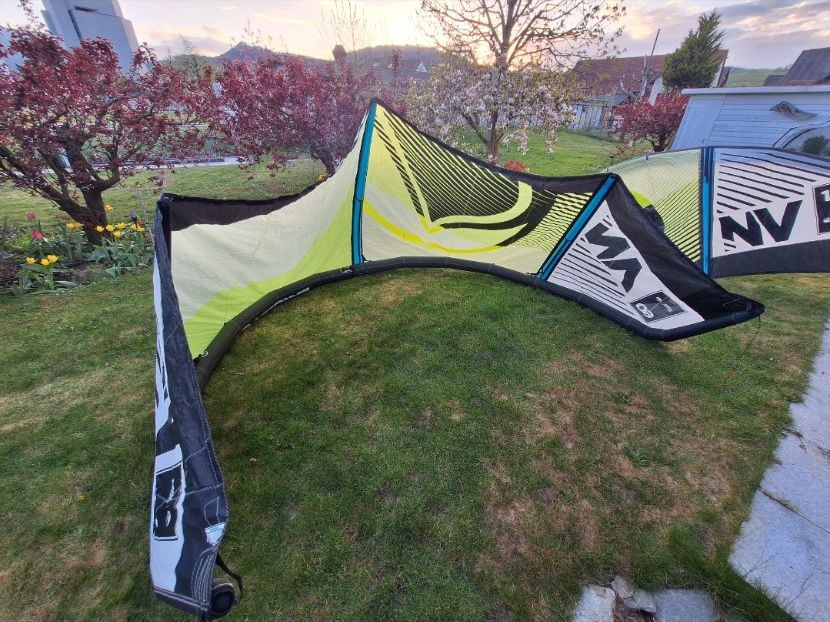 Aquilone: Kitesurf Kite - Liquid Force NV 9m² (2017) – Usato da Gipf-Oberfrick venduto da anja74 1
