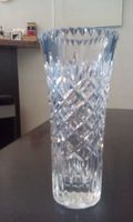 BLUMENVASE BLEIKRISTALL, RUND KONISCH, HOCH 18 CM, NEUWERTIG