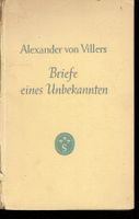 Alexander von Villers - Briefe eines Unbekannten