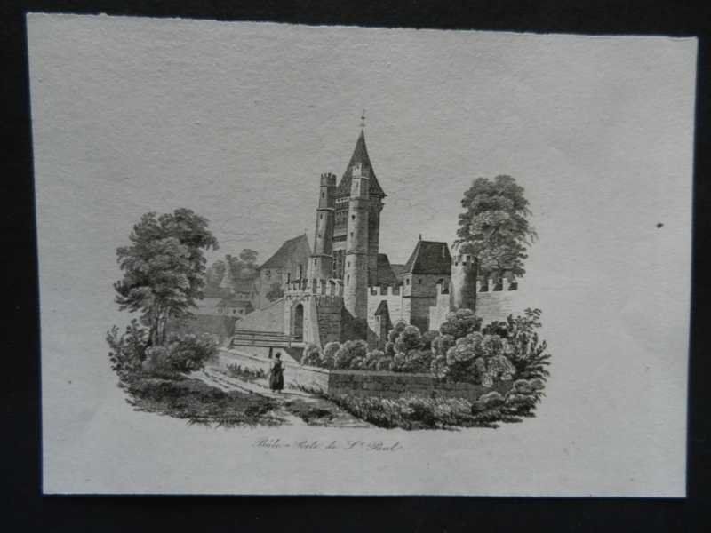 Gravures: Basel Spalentor – D'occasion à Risch par Rischli15