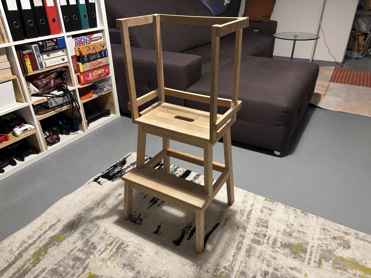Seggioloni: Lernturm / Learning Tower mit hohem Geländer – Usato da Zürich venduto da hitzobar 1